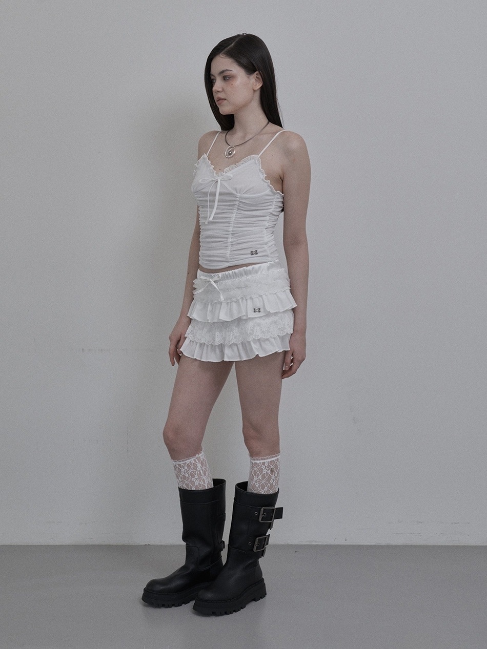 【SETUP-EXE】TUTU MIX SKIRT PANTS ★韓国人気★ 追跡付 6/27再入荷【SETUP‐EXE】TUTU MIX SKRIT PANTS | OUR BRAND