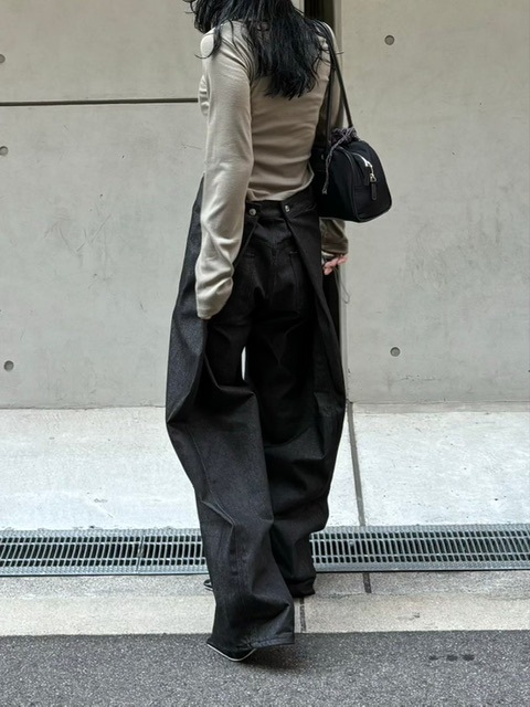 受注制【oaks】roud hem long sleeve t-shirt (4color)