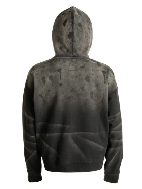 【The Boy Has No Patience】ECLIPSE OF BLOOD MOON RAIN STAINED HOODIE