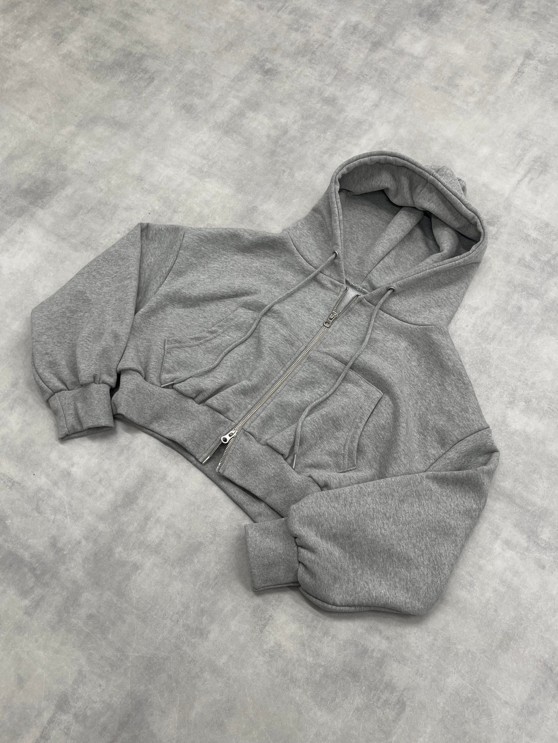 受注制【nmtc +】crop zip up hoodie (3color) | OUR BRAND,nmtc +
