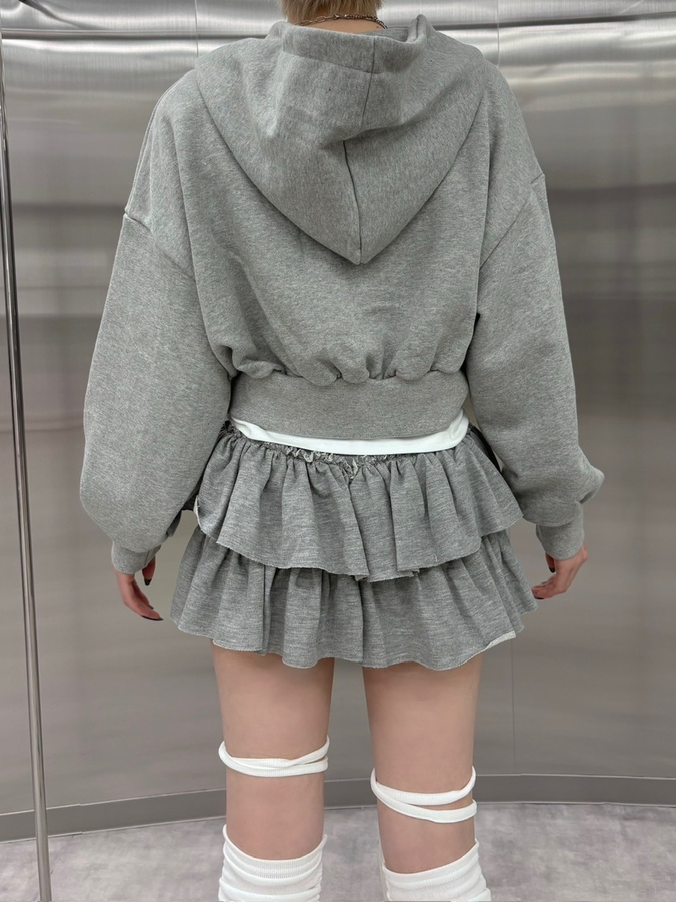 受注制【nmtc +】crop zip up hoodie (3color) | OUR BRAND,nmtc +