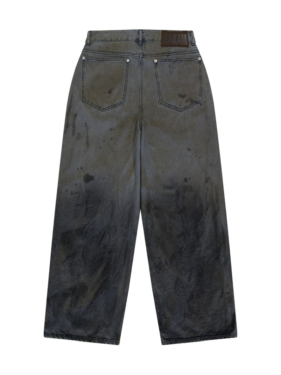 12/21再入荷【AAKAM】Dirty Gradation Denim Pants | OUR BRAND,AAKAM
