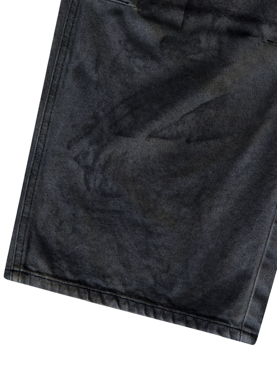 AAKAM】Dirty Gradation Denim Pants | OUR BRAND,AAKAM | PRESSING