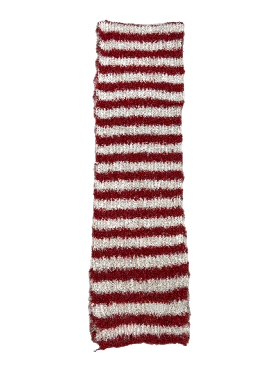 受注制【Chikashitsu +】candy border muffler / 【チカシツプラス