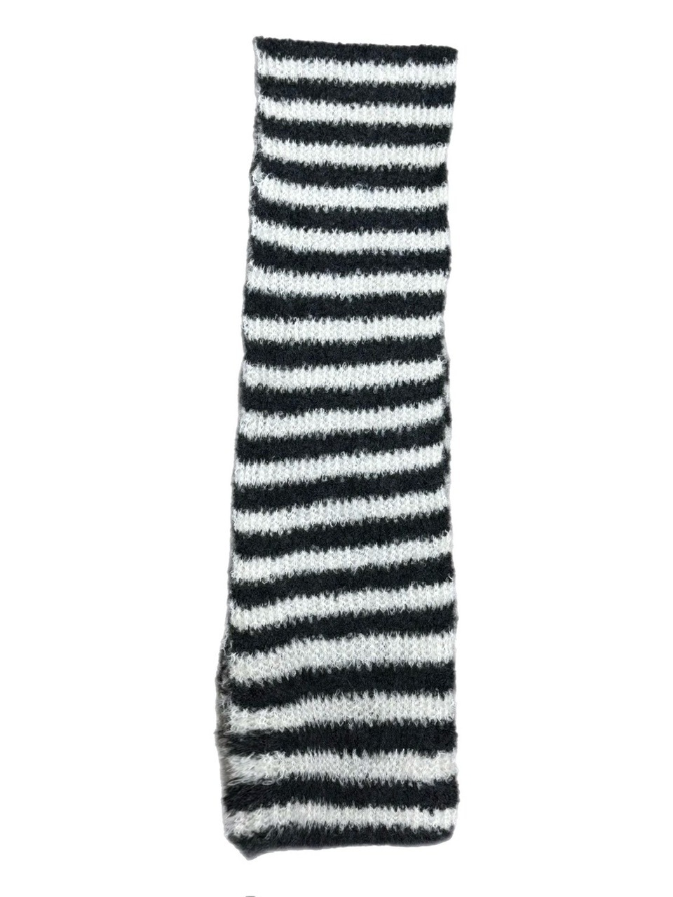 受注制【Chikashitsu +】candy border muffler / 【チカシツプラス