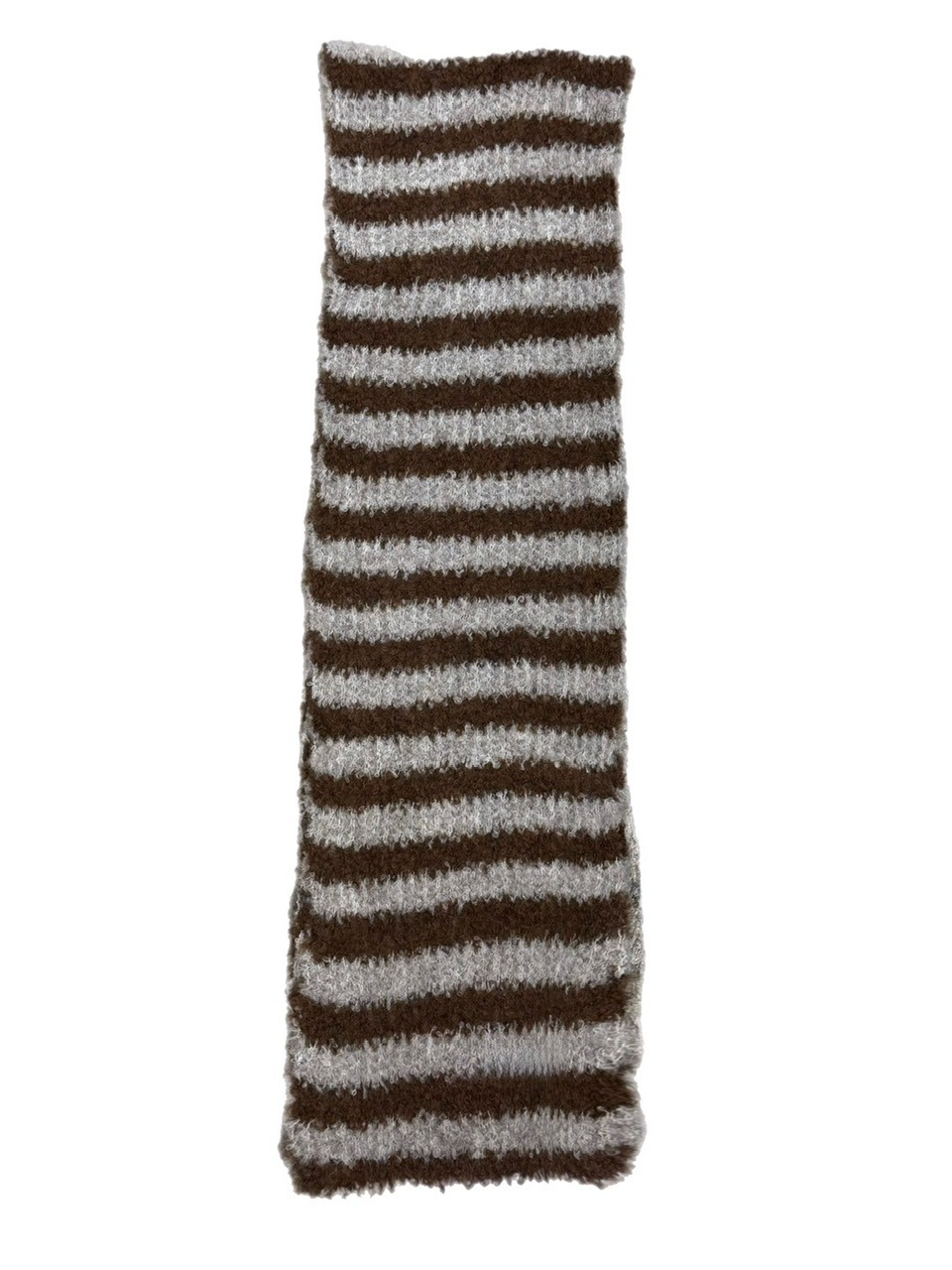 受注制【Chikashitsu +】candy border muffler / 【チカシツプラス