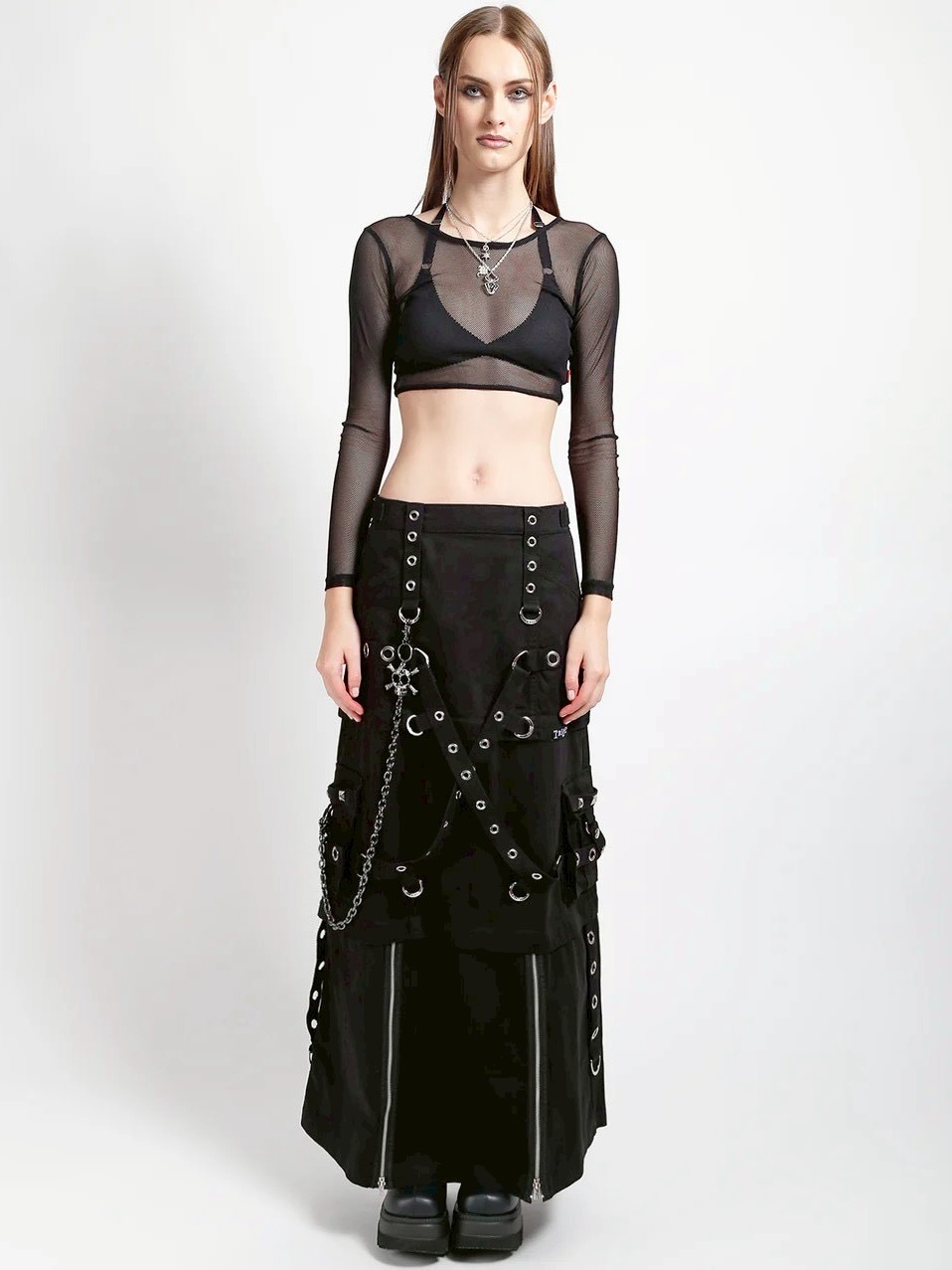 TRIPP nyc】ZIP OFF MEGA SKIRT[AF4986] / 【トリップ ニューヨーク