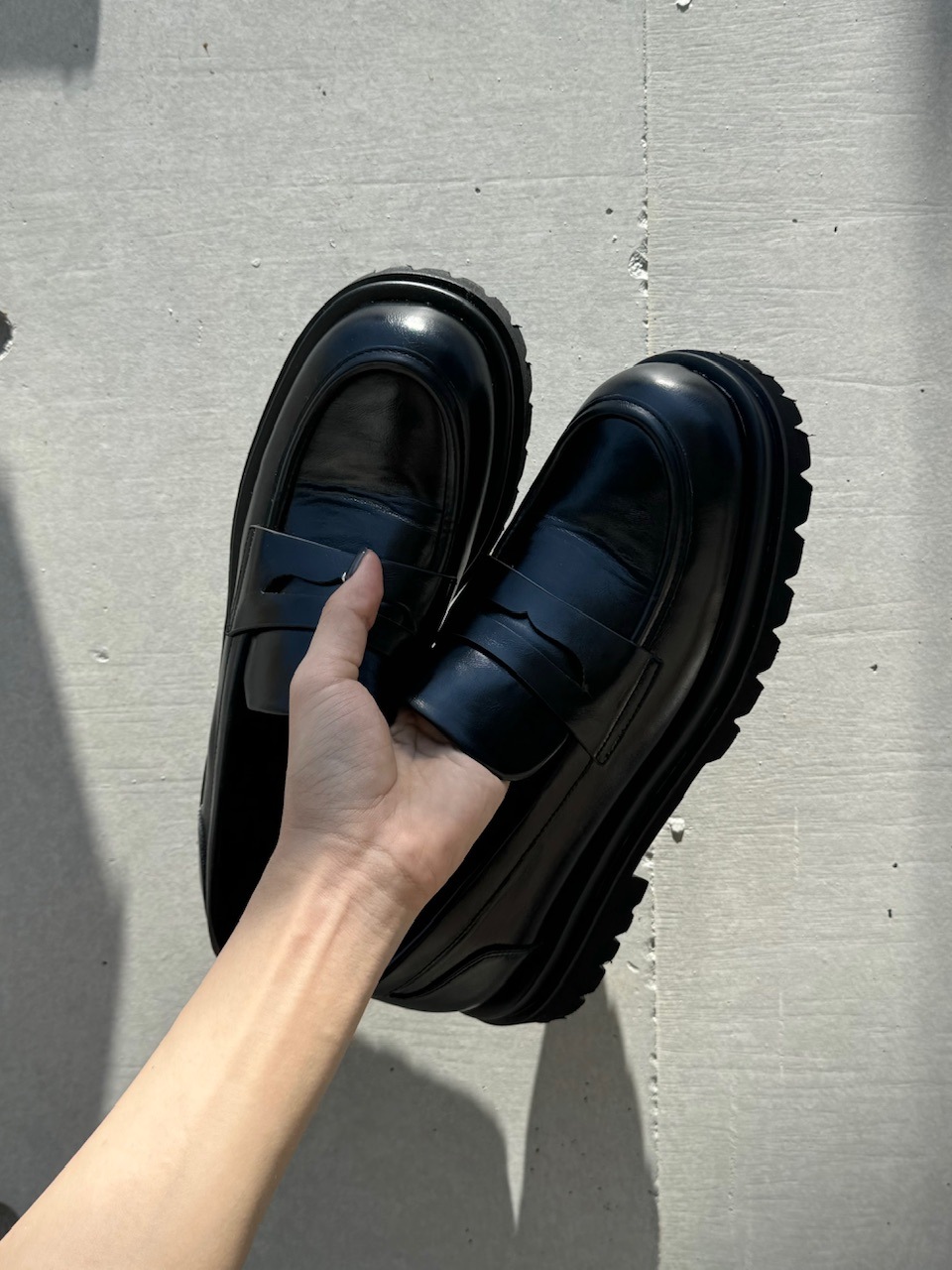 chikashitsu + 靴 受注制【Chikashitsu +】double sole loafer | OUR BRAND