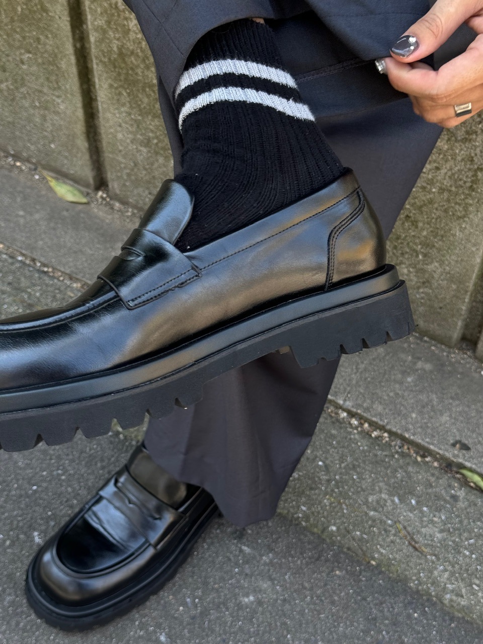 chikashitsu + 靴 受注制【Chikashitsu +】double sole loafer | OUR BRAND