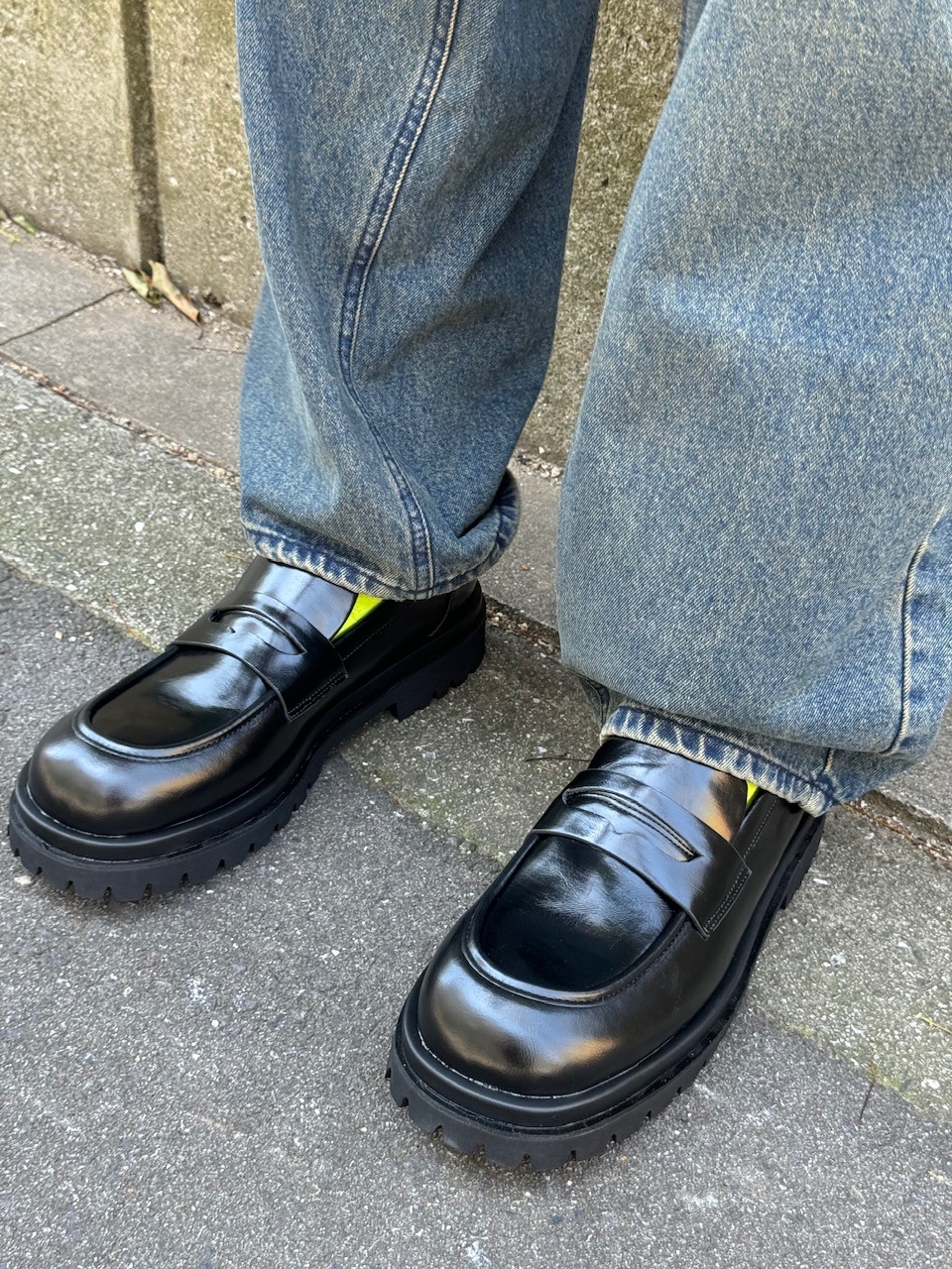 受注制【Chikashitsu +】steel toe leather heel boots