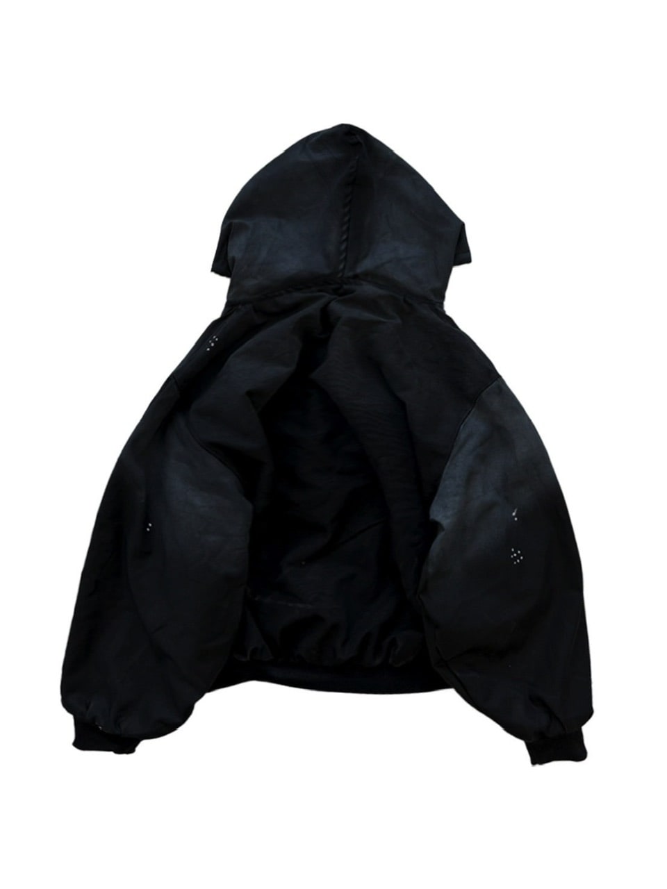 haveyoudiedbefore?】MM Overdyed Canvas Hoodie / 【ハブユー