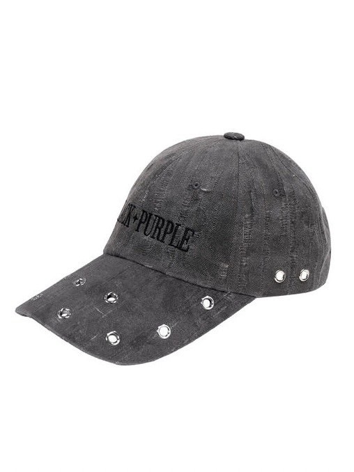 ★BLACK PURPLE☆Vortex Fifteen Eyelet Ball Cap BLACK PURPLE】Vortex Fifteen Eyelet Ball Cap | OUR BRAND