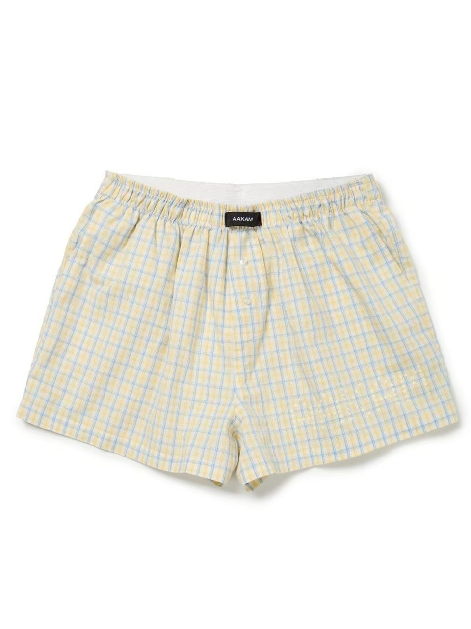 【AAKAM】Check Boxer