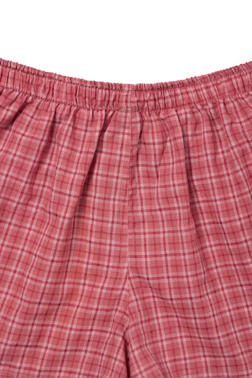 【AAKAM】Check Boxer