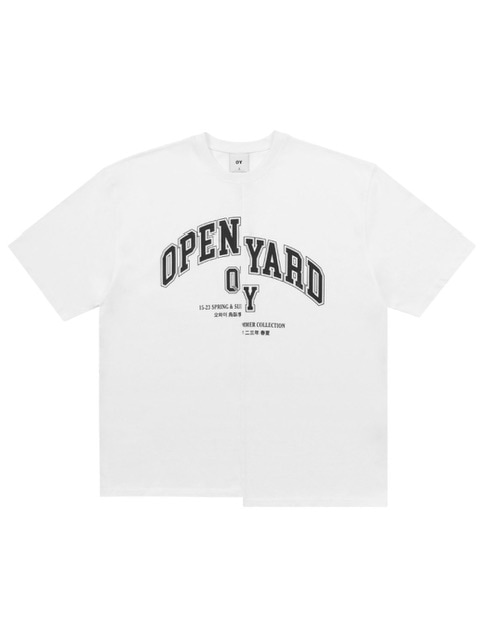 【OY】UNBALANCE ARCH LOGO T