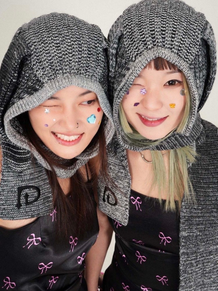 DILETTANTISME】RABBIT EAR BALACLAVA MUFFLER | OUR BRAND