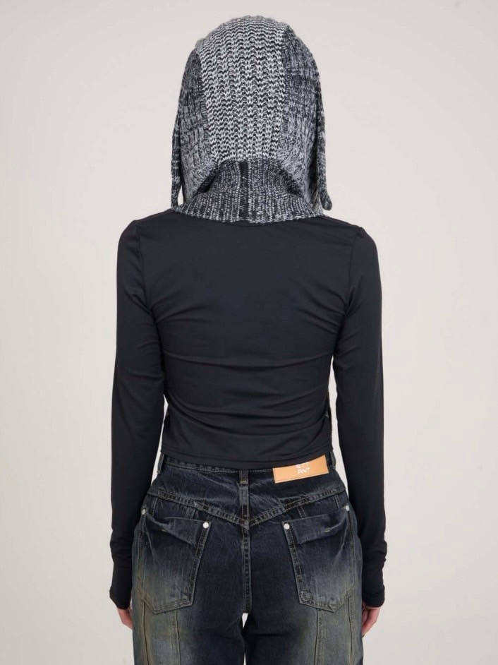 【DILETTANTISME】RABBIT EAR BALACLAVA MUFFLER