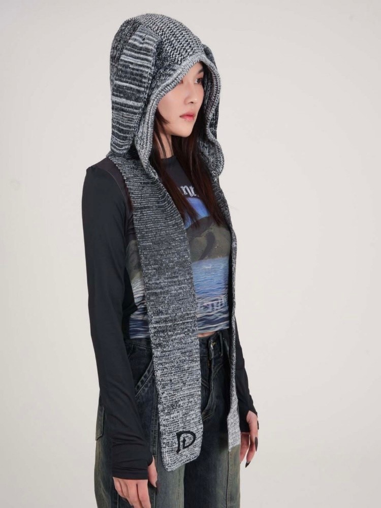 DILETTANTISME】RABBIT EAR BALACLAVA MUFFLER | OUR BRAND