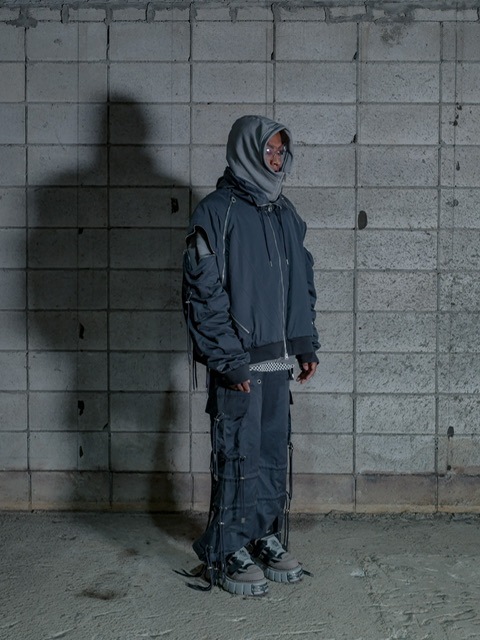 DIG YOUR OWN GRAVE】WASHING TECH FLAIR PANTS (2color