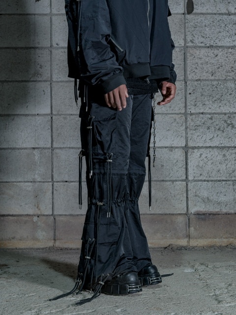 DIG YOUR OWN GRAVE】WASHING TECH FLAIR PANTS (2color) / 【ディグ