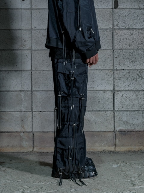 DIG YOUR OWN GRAVE】WASHING TECH FLAIR PANTS (2color) / 【ディグ