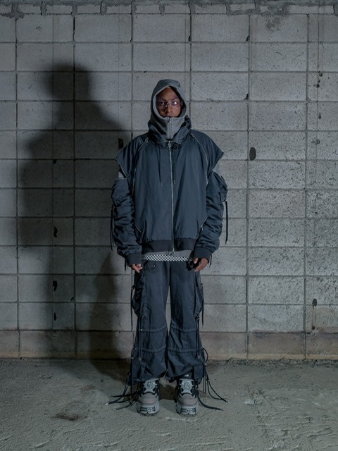 【DIG YOUR OWN GRAVE】カーゴパンツ DIG YOUR OWN GRAVE】WASHING TECH FLAIR PANTS (2color) / 【ディグ