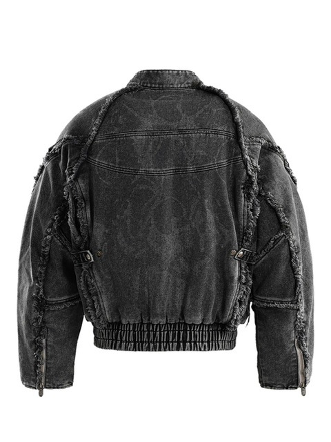 The Boy Has No Patience】DISCIPLE BIKER DENIM JACKET | OUR BRAND
