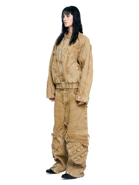 【The Boy Has No Patience】DISCIPLE BIKER DENIM JACKET