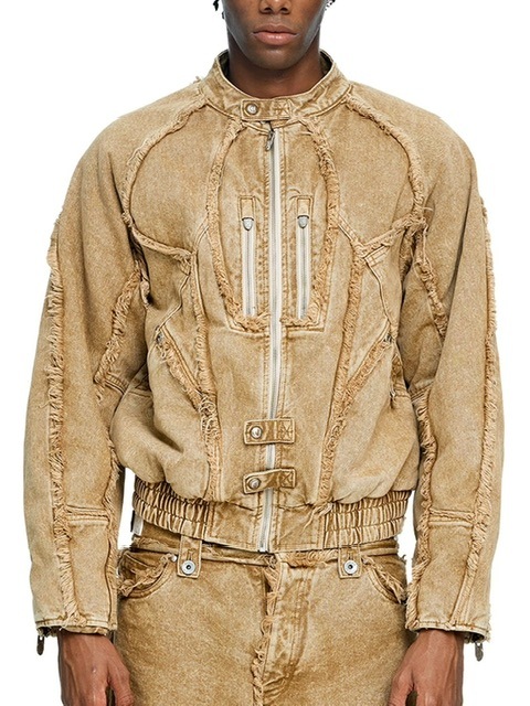 【The Boy Has No Patience】DISCIPLE BIKER DENIM JACKET