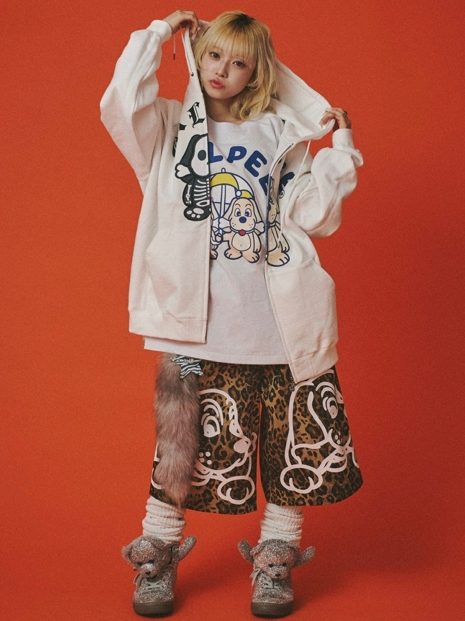 GALFY】GALPEEゴーストZIPパーカー | OUR BRAND,GALFY