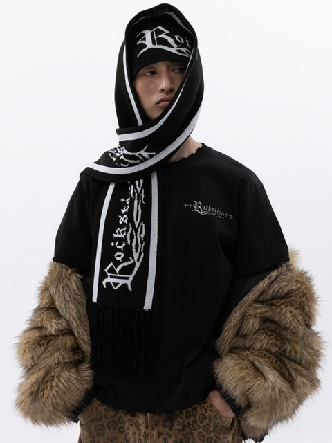 【ESC STUDIO】24FW★ Rockstern' muffler ESC STUDIO】Rockstern' muffler | OUR BRAND,ESC STUDIO