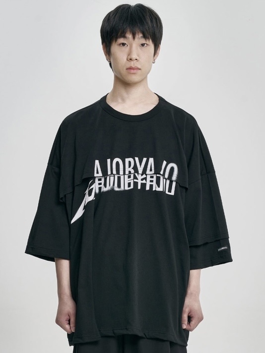 4/18再入荷【AJOBYAJO】Tri Logo Mixed T-Shirt | OUR BRAND
