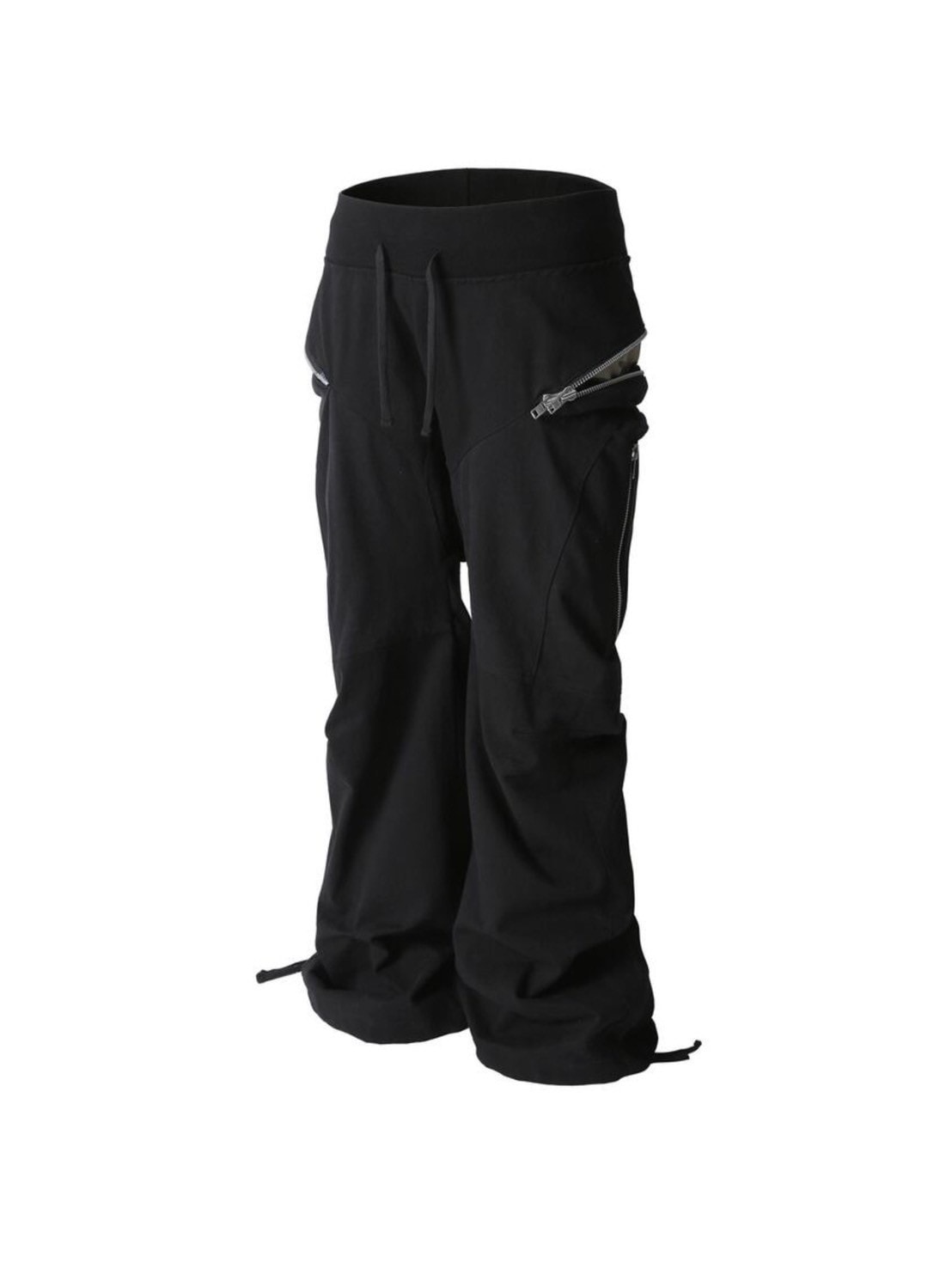 【roaringrad】ZIPPER SAGGING PANTS BLACK roaringrad】ZIPPER SAGGING PANTS BLACK | OUR BRAND