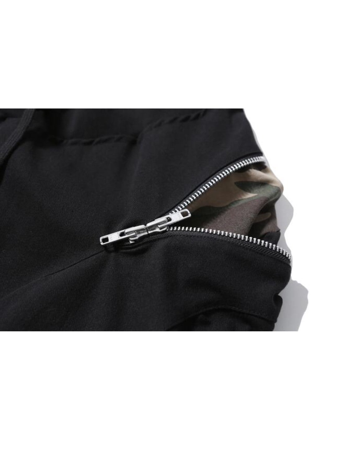 【roaringrad】ZIPPER SAGGING PANTS BLACK roaringrad】ZIPPER SAGGING PANTS BLACK | OUR BRAND