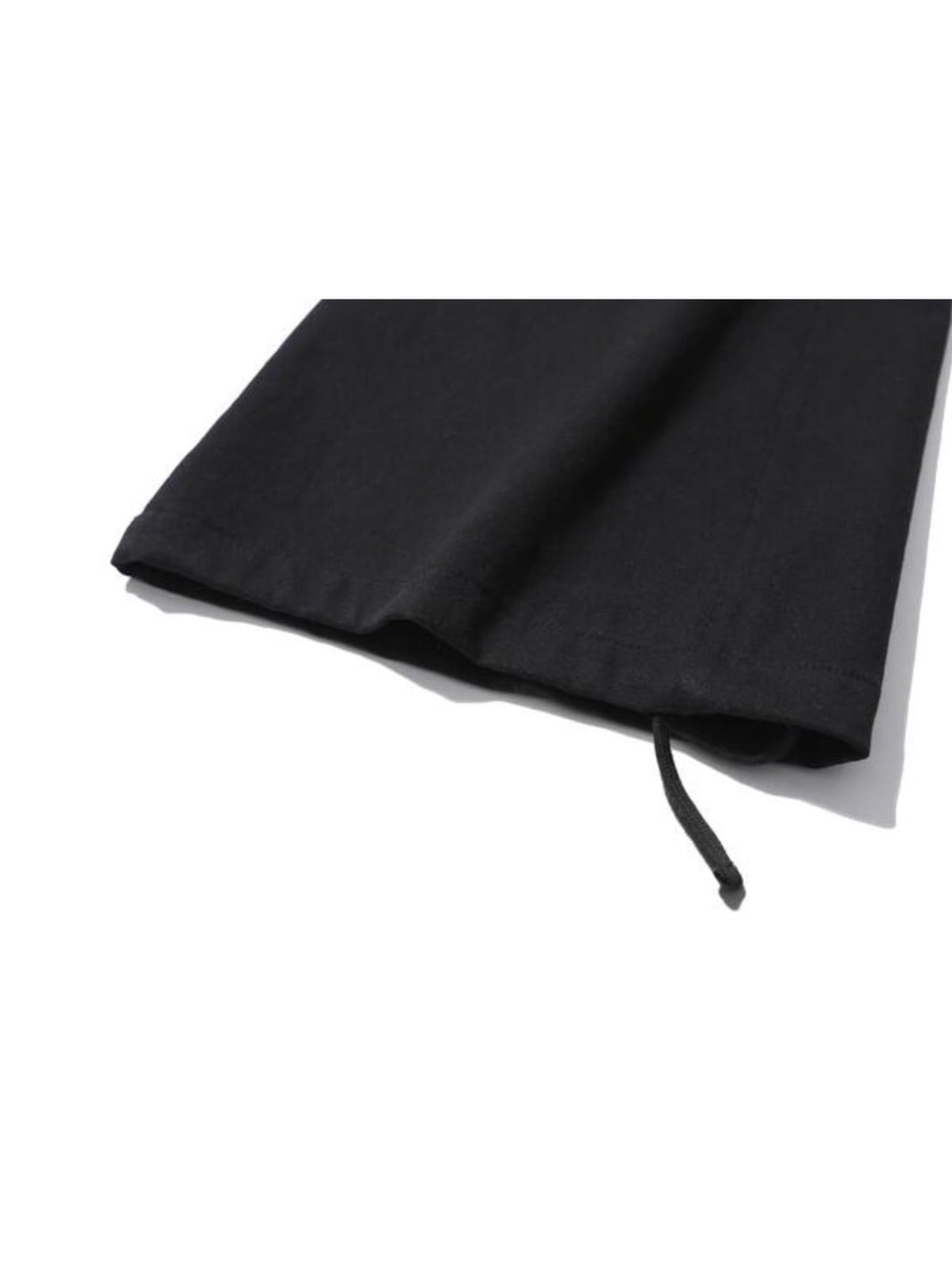 roaringrad】ZIPPER SAGGING PANTS BLACK | OUR BRAND