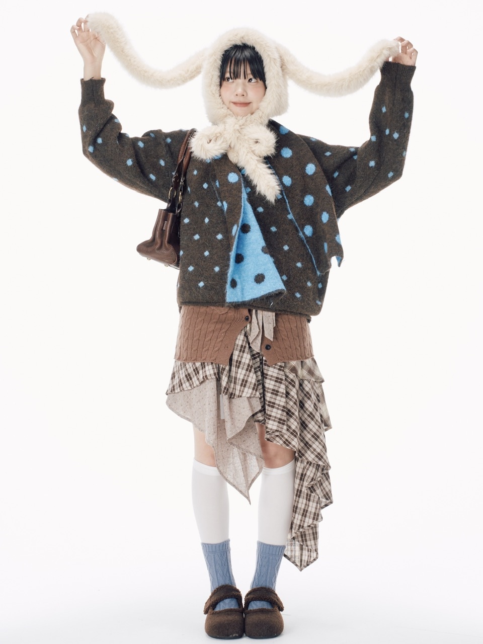 ⭐*)様 【Y2K】h.naotoうさぎのモンスター風マフラー h.NAOTO – h