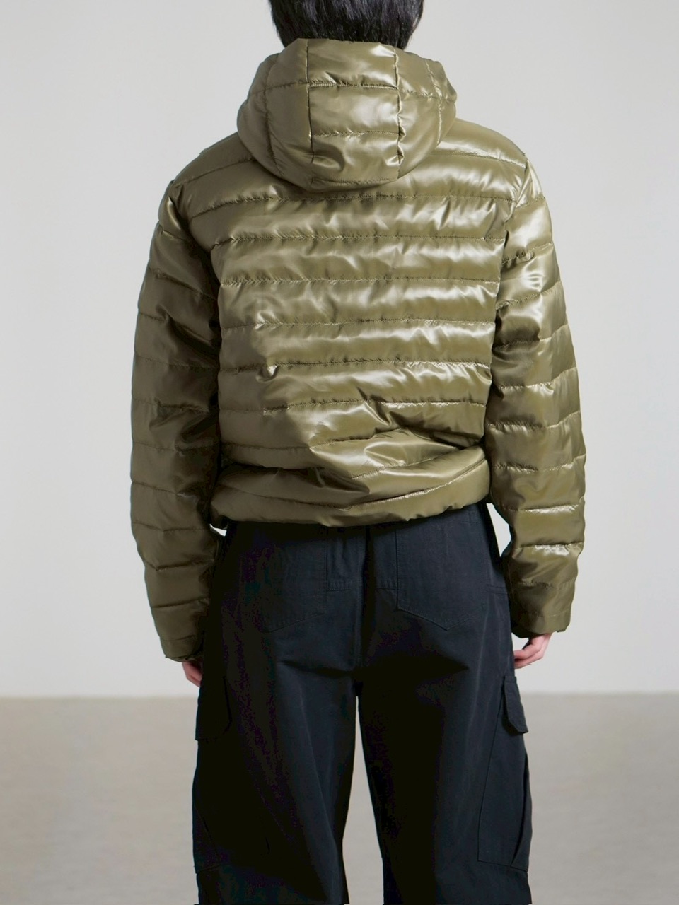 受注制【Chikashitsu +】5 zip puffer jacket / 【チカシツプラス