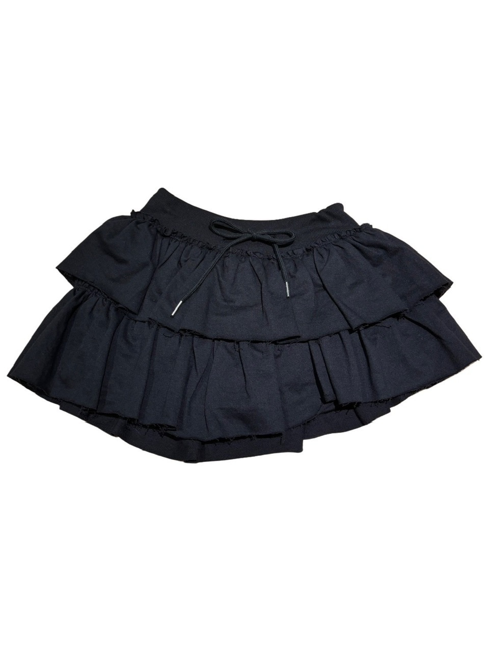 スカート soorploom skort 受注制【oaks】sweat frill mini skirt (3color) / 【オークス