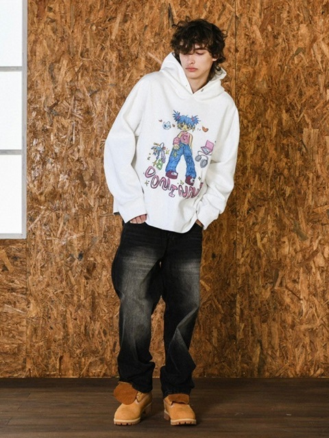 【DOMINANT】Keyring Girl Hoodie