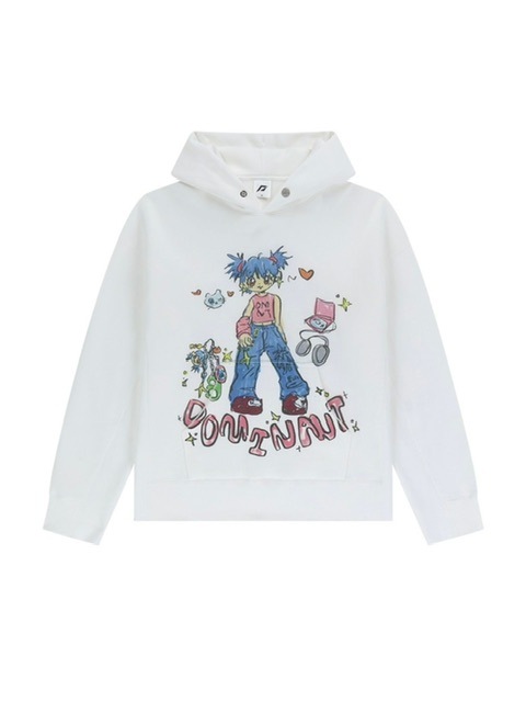 【DOMINANT】Keyring Girl Hoodie