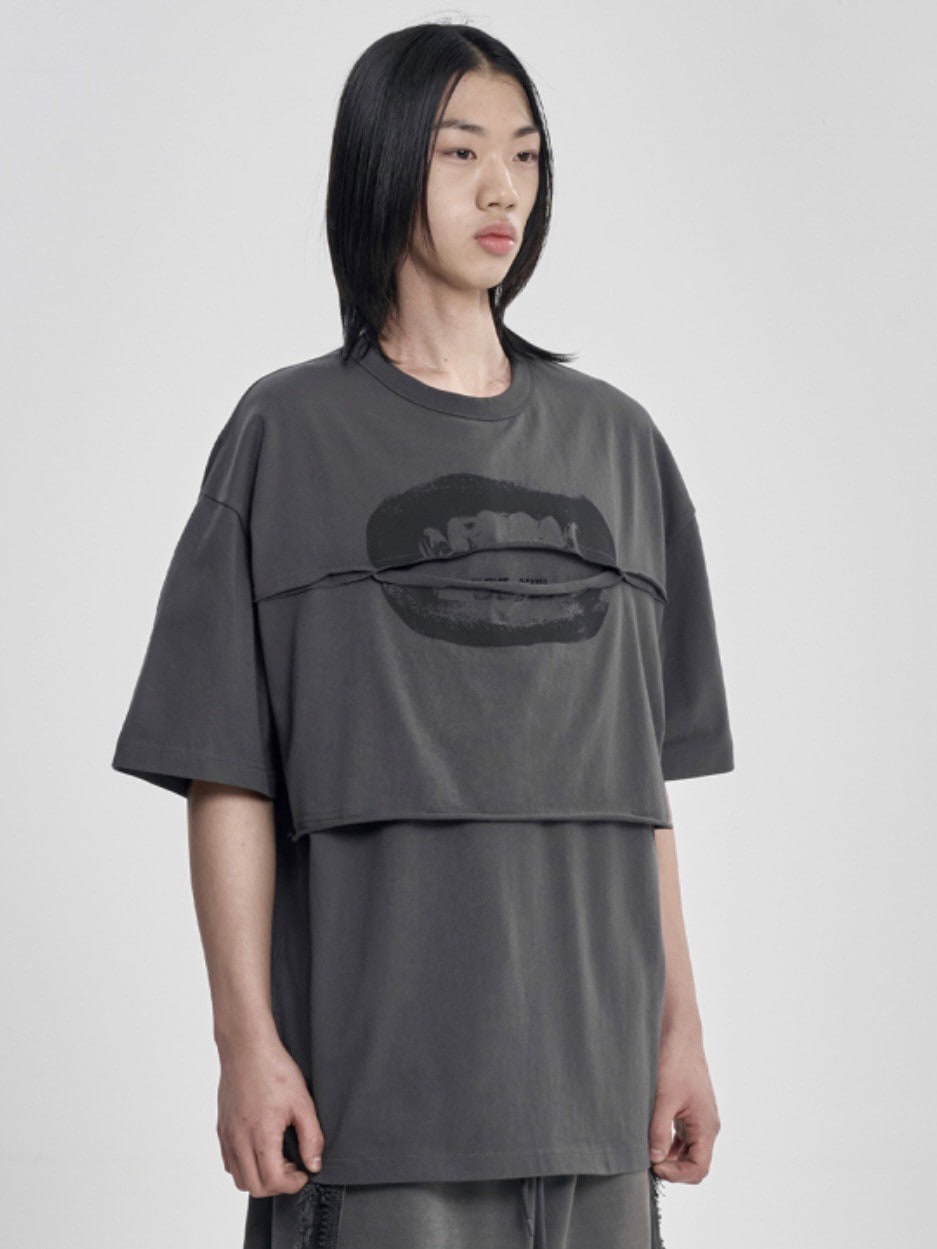 【AJO AJOBYAJO】25SS★ S=D Layered T-Shirt 4/18再入荷【AJOBYAJO】S=D Layered T-Shirt | OUR BRAND
