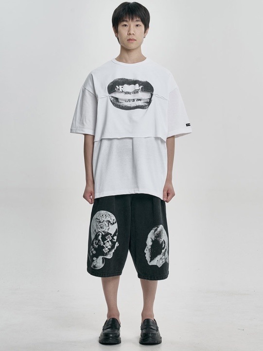 【AJO AJOBYAJO】25SS★ S=D Layered T-Shirt 4/18再入荷【AJOBYAJO】S=D Layered T-Shirt | OUR BRAND