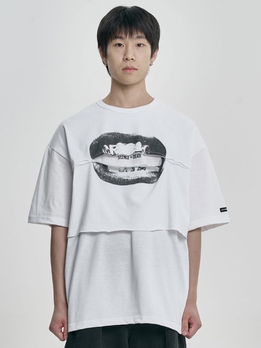 【AJO AJOBYAJO】22FW★ Warning Long Sleeves T-Shirt AJO AJOBYAJO】23SS☆ DBOF 3D Long Sleeves T-Shirt (AJO