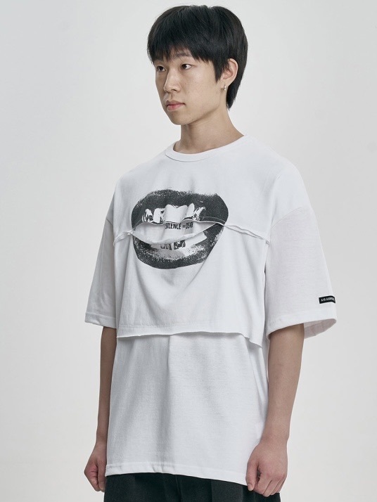 【AJO AJOBYAJO】25SS★ S=D Layered T-Shirt 4/18再入荷【AJOBYAJO】S=D Layered T-Shirt | OUR BRAND