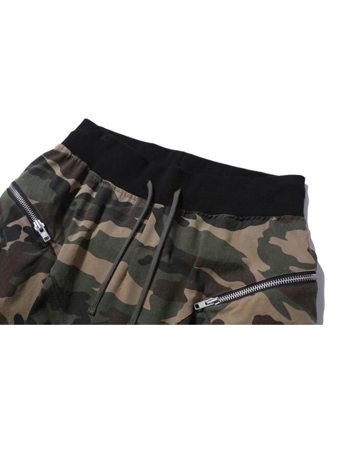 roaringrad】ZIPPER SAGGING PANTS CAMOUFLAGE | OUR BRAND