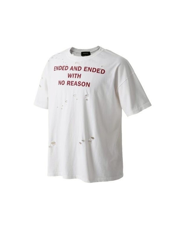 roaringrad】DAMAGE LETTERING T-SHIRTS / 【ロアリングラド
