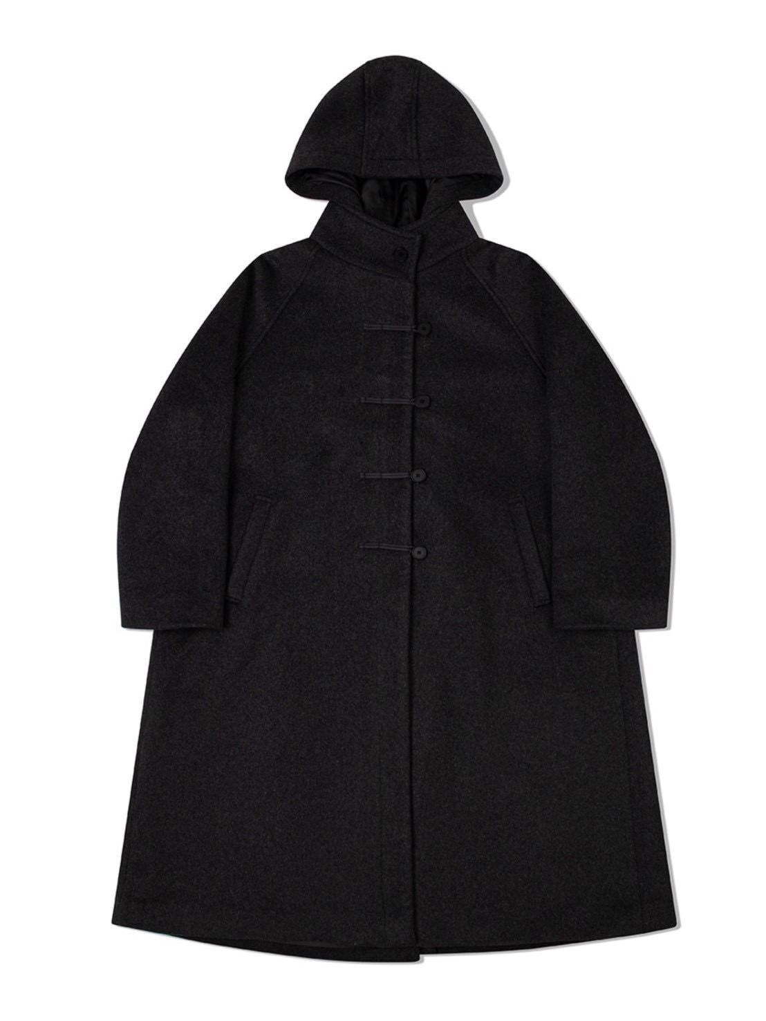 Miseki seoul】Hoodie long duffle coat | OUR BRAND,Miseki seoul