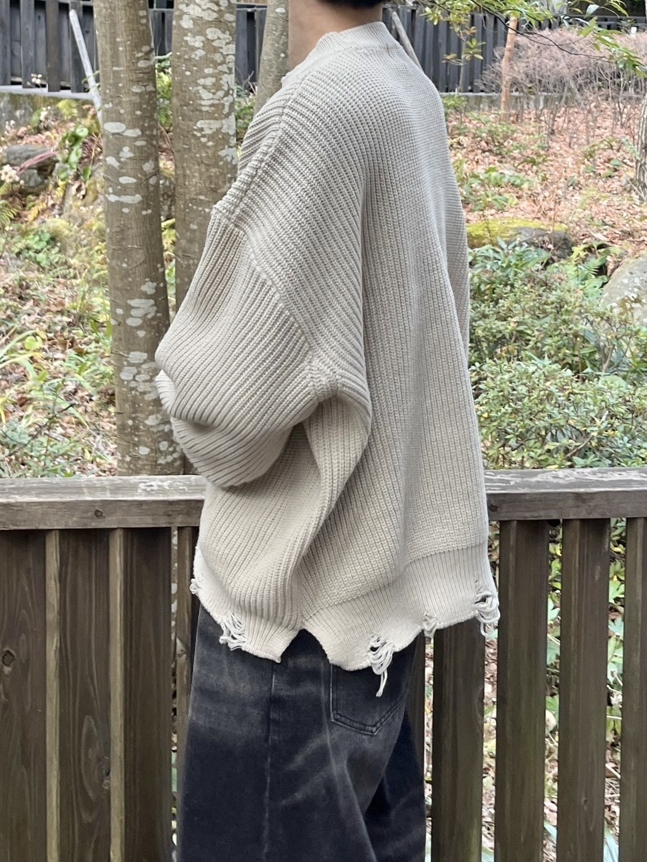 YOKE 19AW 5G MILANO RIB V-NECK KNIT サイズＭ YOKE 19AW 5G MILANO RIB V-NECK KNIT 専用
