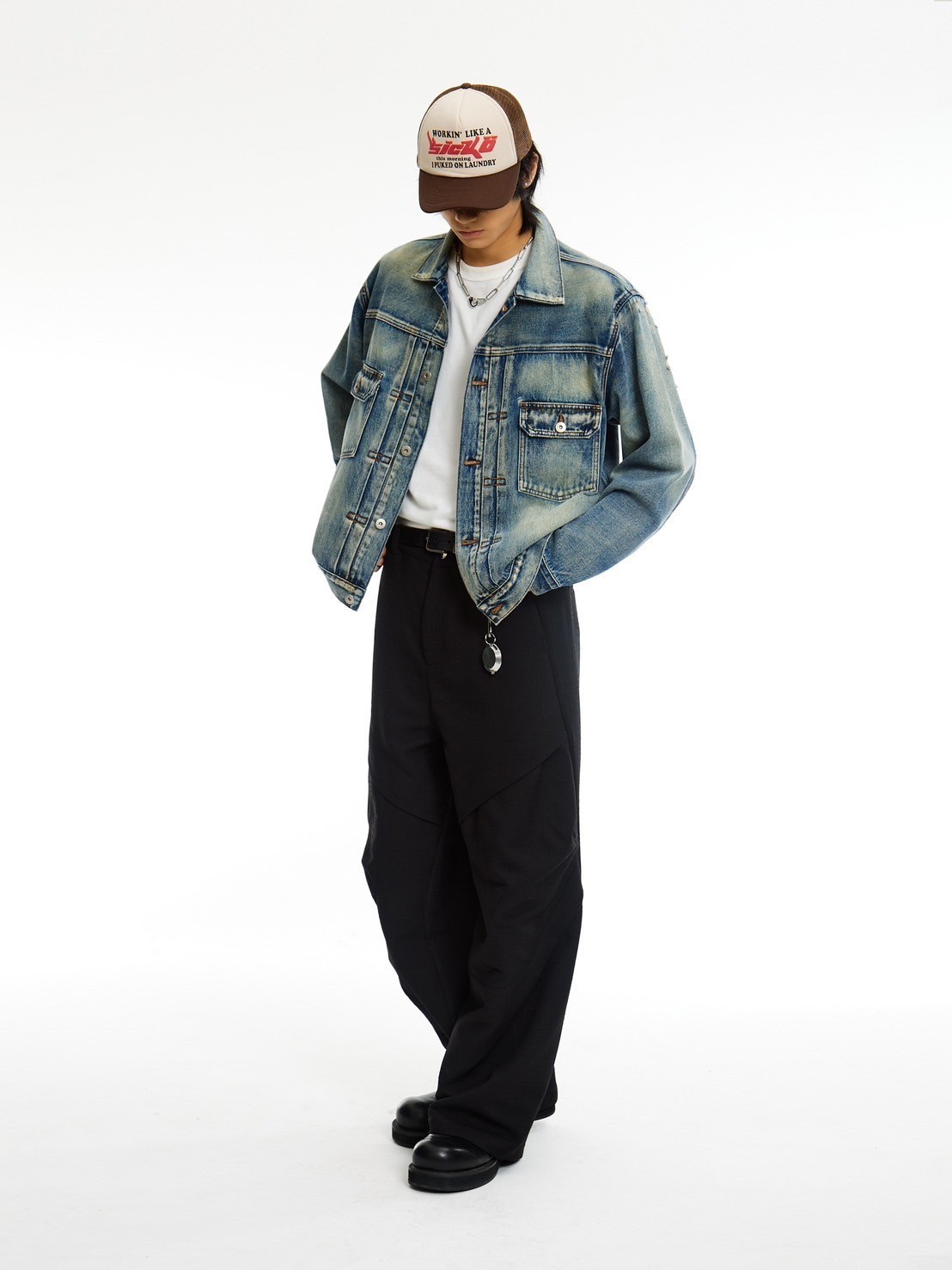 ARCH by ROARINGWILD】VINTAGE BLUE DENIM JACKET | OUR BRAND