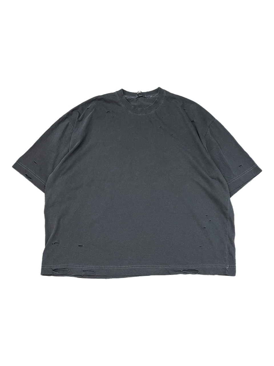 Chikashitsu +】pigment damage overfit t-shirt (2color) | OUR BRAND